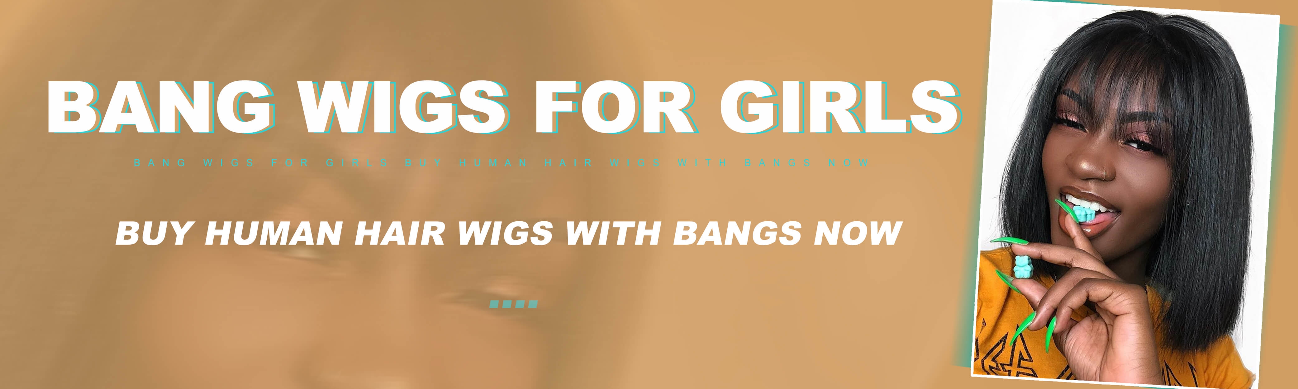 wigs with bangs