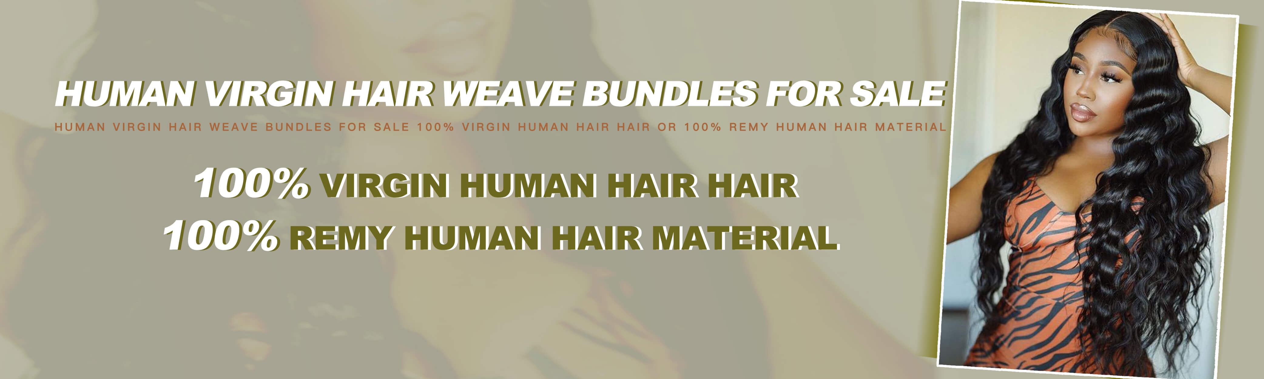Human Hair Weaves