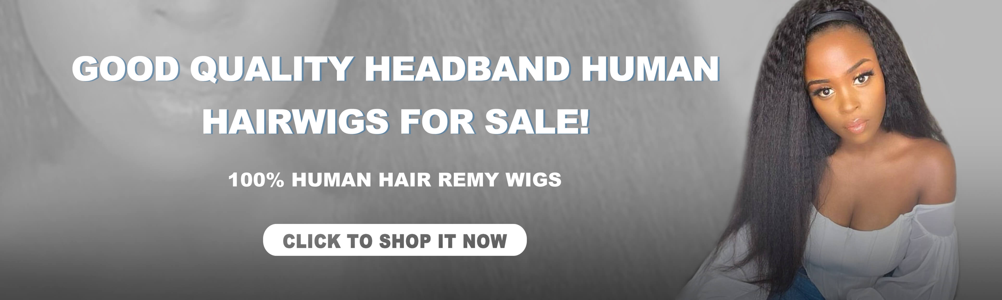 Headband Wigs - Human Hair Headband Wigs