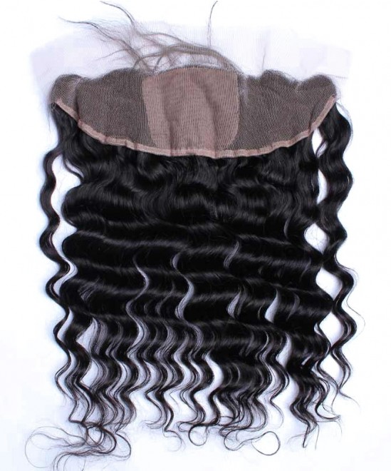 Dolago Loose Wave 13x4 Lace Frontal Closure With 4x4 Silk Base