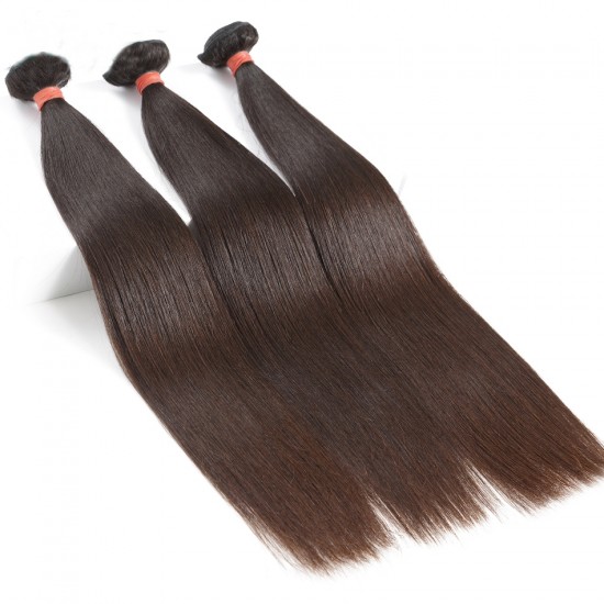 Dolago Malaysian Virgin Hair Natural Color Straight Hair 100% Human Hair Bundles 