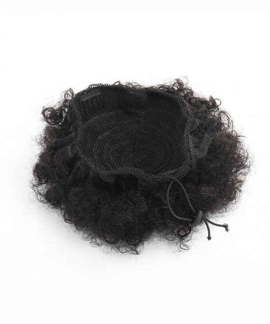 4B 4C Afro kinky curly Wrap Around  Ponytail 