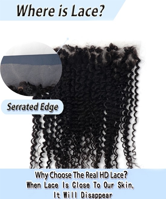 Dolago 13x6 Curly Baby Hair HD Crystal Lace Frontal Closures Only For Black Women With Invisible Hairline Brazilian 5x5 6x6 Deep Curly Swiss HD Clear Frontals Human Hair Melt HD Transparent Frontal On Sale 