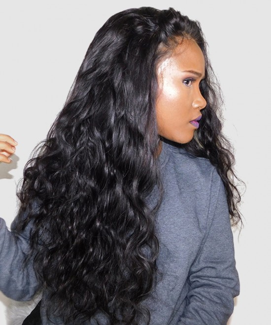 Body Wave 150% Density Lace Front Wigs For Black Women 
