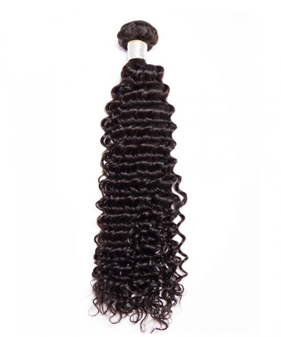 Dolago Peruvian Deep Wave Hair Weave 100% Human Hair Weave 1 Bundle