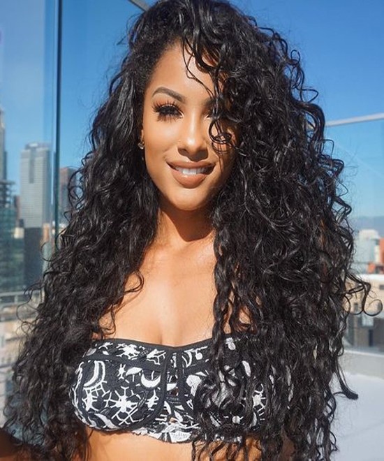 Dolago 130% Glueless Loose Curly Human Hair Lace Front Wigs Pre Plucked For Black Women High Quality Front Lace Wigs With Baby Hair Brazilian Curly 13x4 Lace Front Wigs Pre Bleached Free Shipping Online