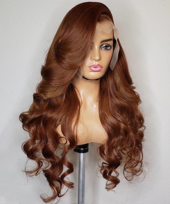 Quality Colored Body Wave Lace Front Human Wigs For Sale 
