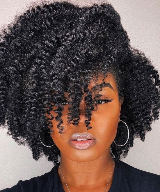 Dolago American Kinky Curly Frontal Lace Wigs For Black Women 180% Density High Quality Curly Lace Front Human Hair Lace Wigs Pre Plucked For Sale Glueless Front Lace Wigs With Baby Hair Pre Bleached 