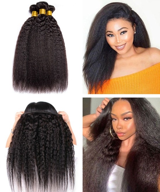 Dolago Cheap Kinky Straight Wholesale Human Hair Bundles High Quality Indian Hair Extensions For Women Braiding Bundle 100 g/set Hair Vendors With Wholesale Price Hot Sale Online