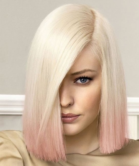 blonde and pink lace front wigs for women online for sale now 