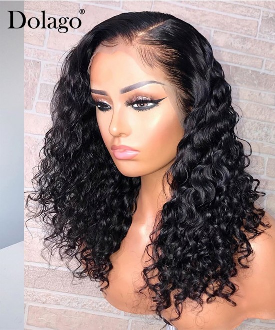 Dolago Hair Wigs Loose Wave Full Lace Human Hair Wigs For Black Women 180% Density Full Lace Wig Pre Plucked With Baby Hair