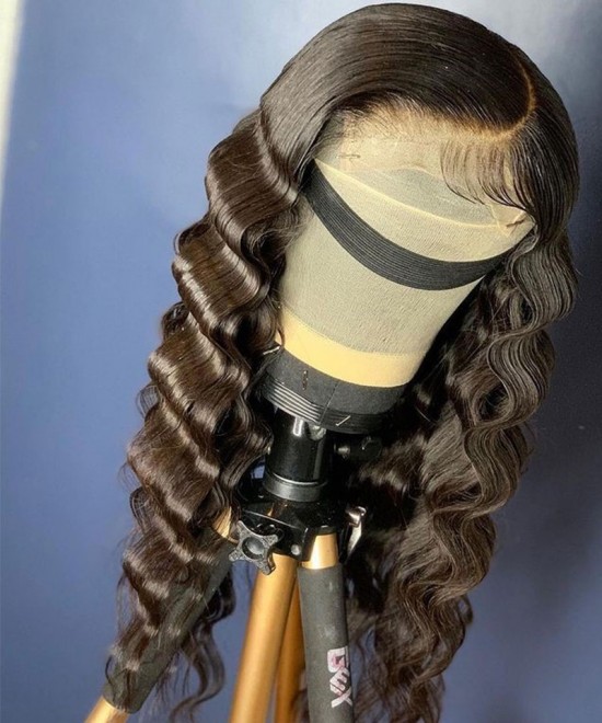 360 Loose Wave Human Hair Lace Wigs Cheap Price Sale 