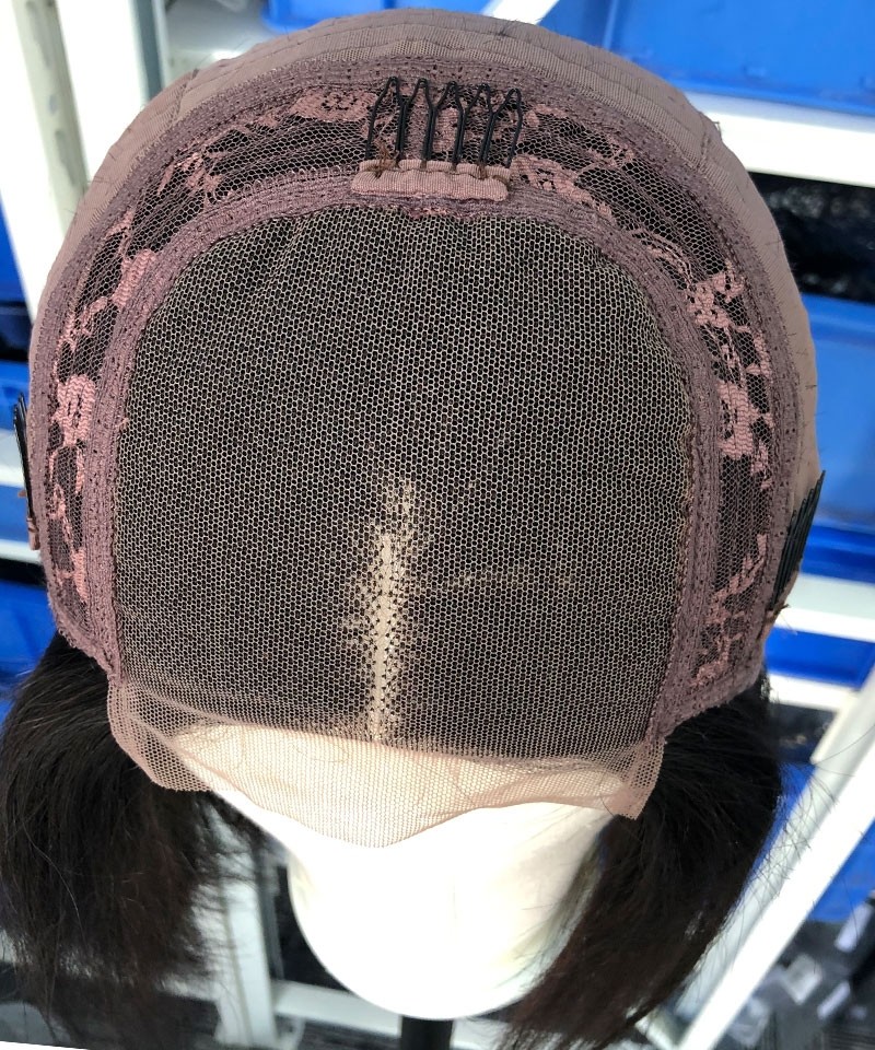 deep curly 4X4 Lace Closure Wigs With Baby Hair 150