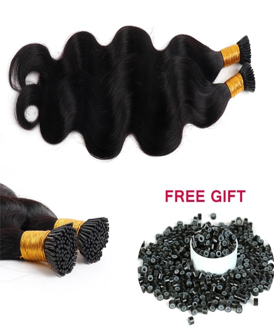 Dolago Atlanta Body Wave I tip Extensions For Women High Quality Itip
