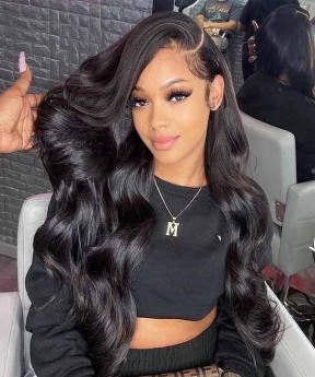 Dolago High Quality Wavy Full Lace Human Hair Wigs With Baby Hair Best Transparent Body Wave Full Lace Wigs For Women 150% Brazilian Glueless Full Lace Wig Pre Plucked For Sale Online Shop