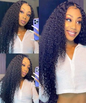 Dolago High Quality Deep Curly I tip Human Hair Extensions For Women Brazilian I tip Extensions With Silicone Rings 100 Pieces/set For Black Hair Wholesale Price Hot Sales Online