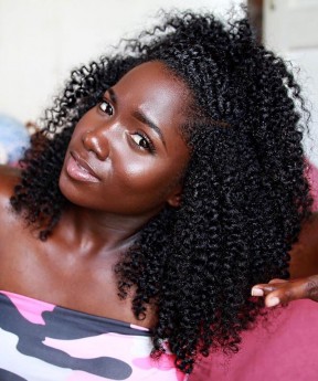 Best 250% Density 3B 3C Kinky Curly U Part Human Hair Wigs