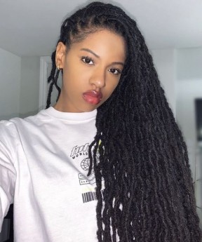 Dolago Mongolian Dreadlock Human Hair Extensions For Braiding 100% Remy Loc Human Hair High Quality Twist Handmade Crochet Bulk For Women/Men Sale Online Shop