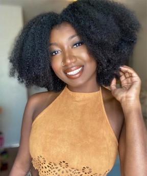 Dolago Mongolian Afro Kinky Curly Lace Front Human Hair Wigs 4B 4C Curly 180% Lace Front Wigs Pre Plucked For Black Women Natural 13x6 Front Lace Wigs With American Hairstyle Bleached The Knots For Sale