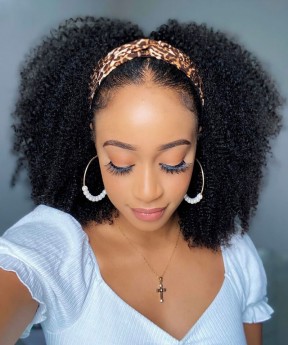 Afro Kinky Curly Clip In Human Hair Extensions