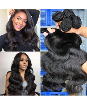 Body Wave Brazilian Virgin Hair Bundles For Sale 10-30 inches