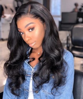 Dolago Hair Wigs Body Wave HD Lace Wig 13x6 Lace Front Wig Swiss Lace Front Wigs Human Virgin Hair Pre Plucked With Baby Hair Natural Hairline