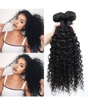 Dolago Mink Human Virgin Hair Extensions Brazilian Deep Wave Hair Bundles 10-30 Inches Brazilian Human Hair Weave Bundles Sale