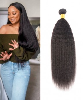 Dolago Light Yaki Straight Bundles Hair For Women Best Brazilian Human Hair Bundles With Wholesale Price Cheap Remy Hair Extensions Bundles Of Hair Sale Online Shop