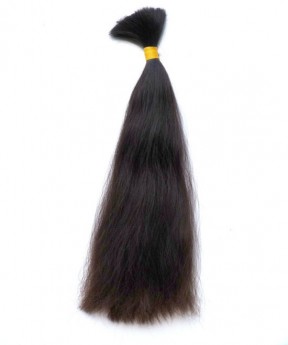Dolago One Bundle Brazilian Human Hair Straight Hair Weave Bulk Hair Extension For Wig Making High Quality Braiding Hair Bulk For Sale At Cheap Prices From Online Shop Free Shipping