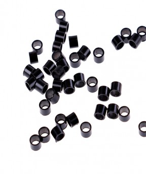 Dolago 4.0*3.0*2.7 Silicone Lined  Micro Link Rings For Sale 500pcs Human Hair Extensions Beads Salon Microlinks Hair Extension Accessories For Women Sale Online