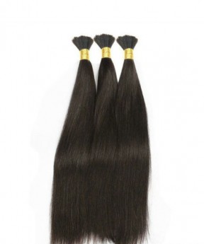 Dolago Good Quality 3Pcs Bundles Brazilian Human Hair Straight Hair Weave Bulk Hair For Wig Making Braiding Hair Bulk Extensions For Sale At Cheap Prices From Online Shop For Sale