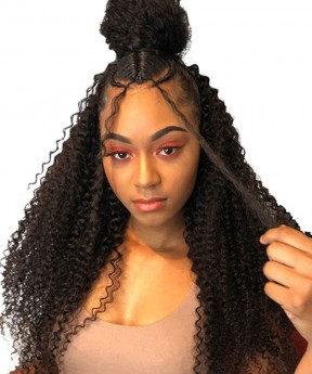 Dolago Glueless Kinky Curly Full Lace Human Hair Wigs For Black Women 180% Brazilian Curly Full Lace Wigs With Baby Hair High Quality Full Lace Wig Human Hair Pre Plucked Bleached The Knots