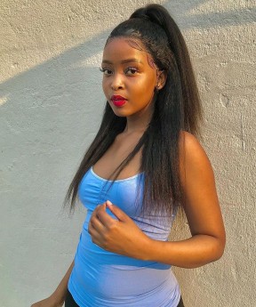 Kinky straight hd lace wigs for women