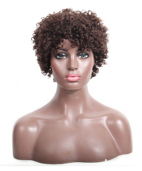 Dolago None Lace Cut Bob Front Wigs Pre Plucked With Baby Hair Pixie Wigs Short Human Hair Wigs For Women Free Shipping