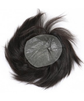 Dolago Unprocessed Brazilian Hair Replacement Soft Material Men Wig