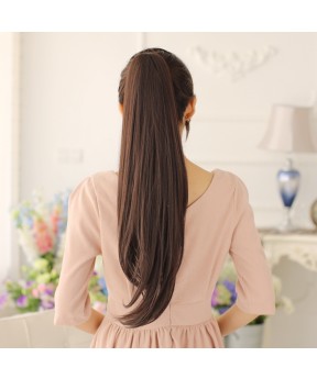 Good Quality Straight Ponytail For WomenClip In Ponytails