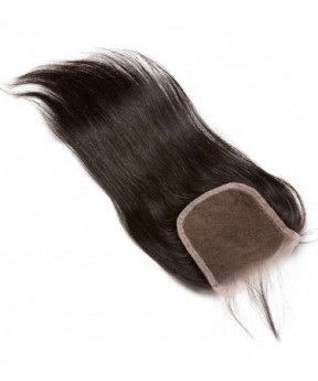 Dolago Brazilian Virgin Hair Silky Straight Lace Closure 4x4