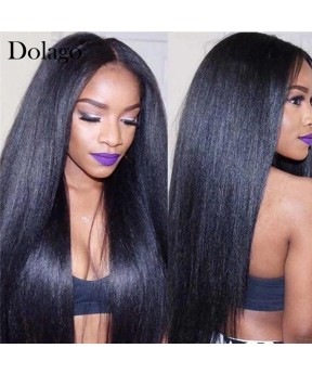 Dolago Mink Wholesale Hair Bundles Straight Wave Brazilian Human Virgin Hair Weaves 3Pics Straight Human Hair Extensions Natural Color Brazilian Bundles Sales