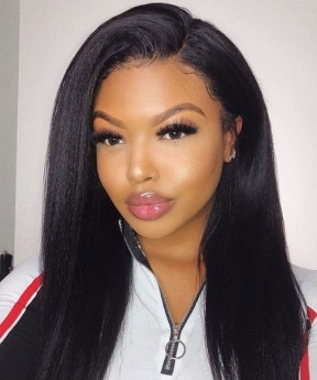 Best Brazilian Yaki Straight U Part Wigs Human Hair For Sale 