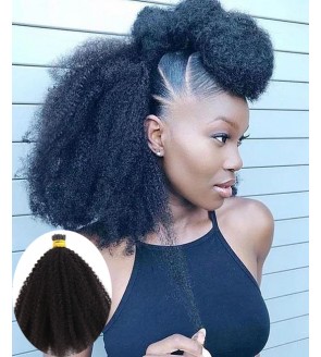 Afro Kinky Curly I Tip Human Hair Extensions 8-30" Brazilian Afro Kinky Curly I Tip Hair Bundles To Make Long Hairstyles 100 Pics/set Remy Fusion Stick Keratin Bonded Hair Afro Kinky Curly I Tip Human Hair Extensions 8-30" Brazilian Afro Kinky Curly I Tip Hair Bundles To Make Long Hairstyles 100 Pics/set Remy Fusion Stick Keratin Bonded Hair
