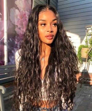 Dolago Best Loose Curly 13x4 Lace Front Wigs Pre Plucked For Black Women 250% Curly Brazilian Human Hair Lace Front Wigs With Baby Hair High Quality Natural Lace Frontal Wigs Pre Bleached For Sale Online