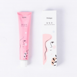 Dolago 90ml Natural Hair Dye Cream Long Lasting Cover White Gray Hair Nourish Restore Shiny Repair Long Lasting Hair Dying Cream