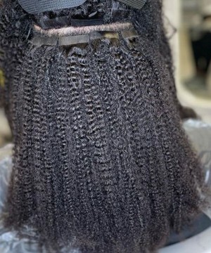 Dolago 4B 4C Kinky Curly Best Tape In Hair Extensions For Women Mongolian Virgin Human Hair Afro Kinky Curly Tape In Hair Extensions 40pcs/set Bundles Cheap Price To Make Long Hair
