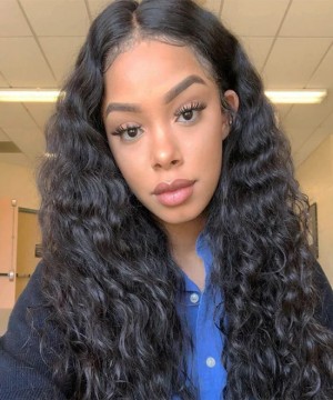 Dolago 180% Best Loose Curly 360 Lace Front Human Hair Wig Pre Plucked For Women Cheap Glueless 360 Lace Wig With Baby Hair For Sale Online Curly 360 Frontal Wig Can Be Dyed For Sale Online Free Shipping