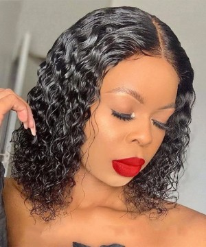  Dolago Invisible Loose Curly HD 13x6 Lace Front Wig Pre Plucked 180% Natural Looking Brazilian Human Hair Front Lace Wig For Black Women Glueless Transparent Lace Frontal Wigs With Baby Hair Pre Bleached For Sale