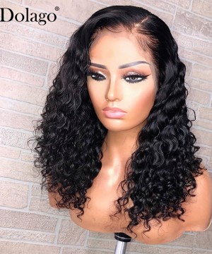 Dolago Loose Wave Full Lace Human Hair Wigs For Sale 180% Density Glueless Full Lace Wig With Baby Hair Cheap Price Natural Glueless Full Lace Wig Pre Plucked Online Store Free Shipping