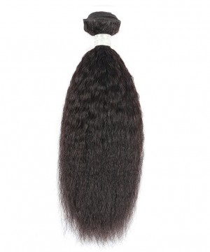 Dolago Brazilian Virgin Hair Kinky Straight 1 Piece 100% Human Hair Weaving