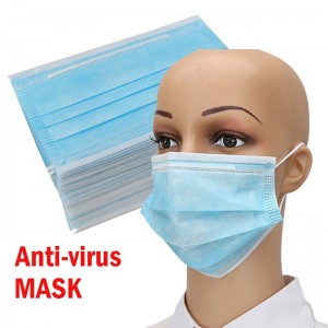 Dolago Hot Sale 50 pcs Surgical Masks Savety Face Mouth Masks Non Woven Disposable Medical Anti-Dust Surgical Medical Masks Fast And Free Shipping