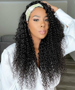 Best Quality Headband Human Hair Wigs For Sale Now 