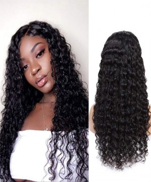 Dolago Natural Looking RLC 130% French Lace Front Wigs For Women Deep Curly 13x2 Best Quality Undetectable Lace Front Human Hair wigs 16-18 inches Pre Plucked With Baby Hair